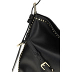 Givenchy Black Calf Leather Bos Taurus Shoulder Bag