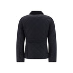 Barbour Black Polyester Coat