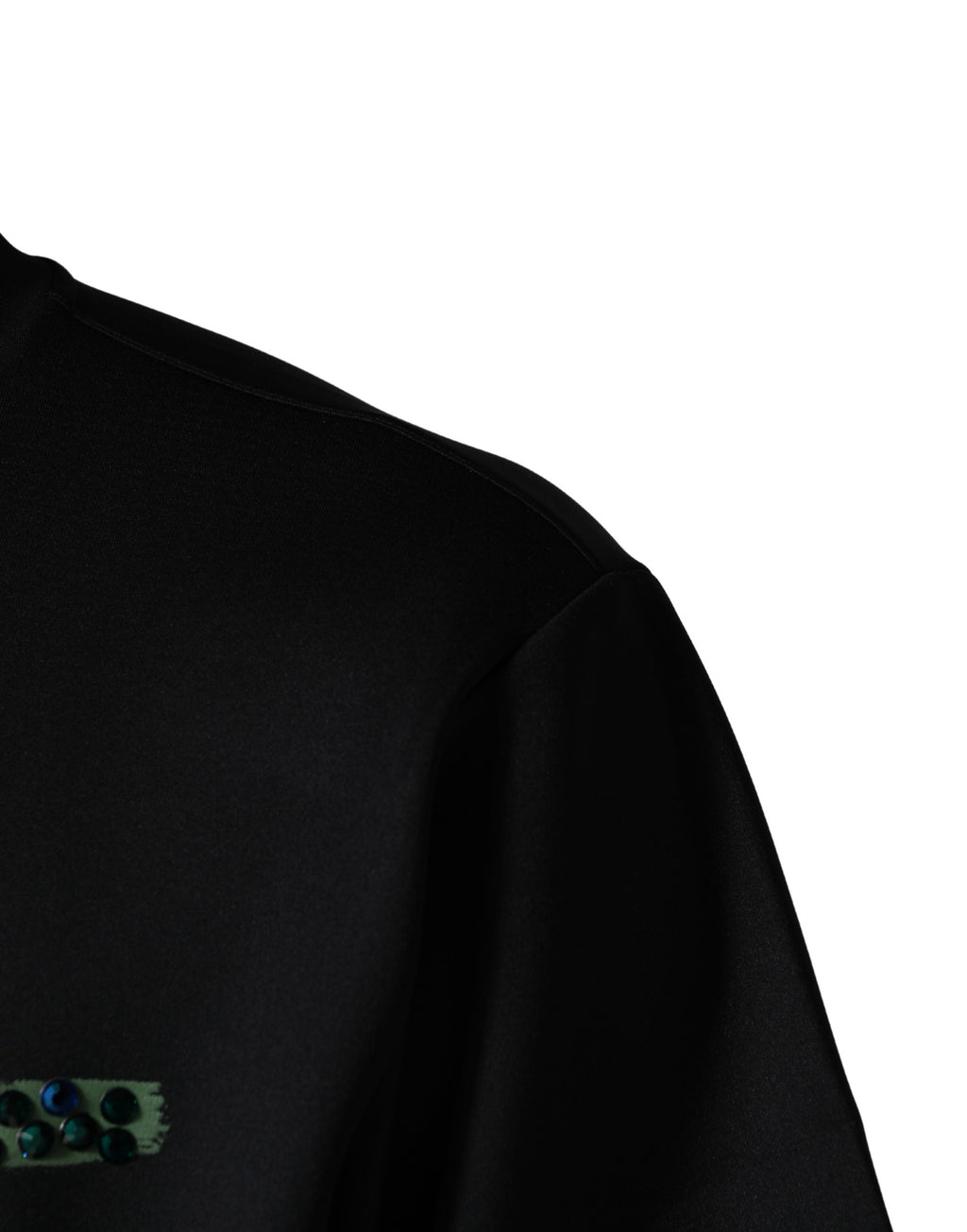 Dolce & Gabbana Black Have Fun Embellished Crew Neck T-shirt
