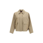 Gucci Beige Cotton Bomber