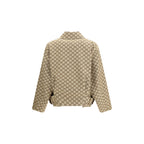 Gucci Beige Cotton Bomber