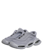 Dolce & Gabbana Gray Slip On Wave Low Top Sneakers