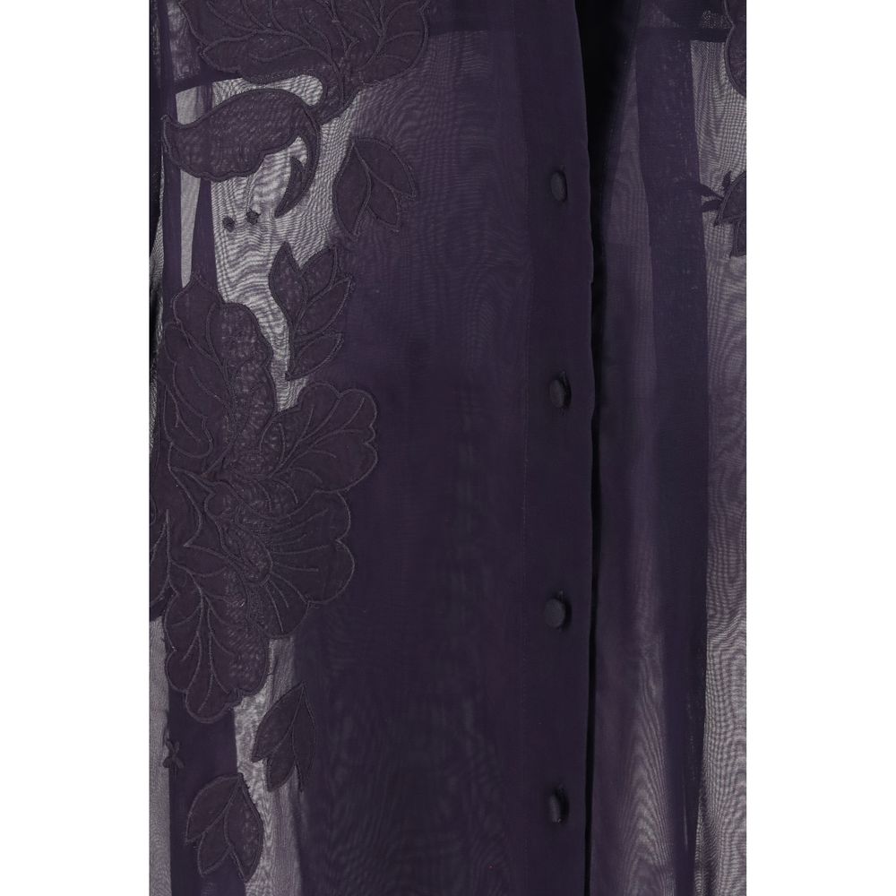 Forte_Forte Blue Viscose Blouse