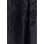 Forte_Forte Blue Cotton Pattern Shirt