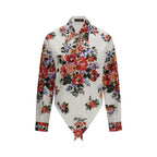Dolce & Gabbana Multicolor Cotton Pattern Shirt
