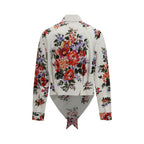Dolce & Gabbana Multicolor Cotton Pattern Shirt