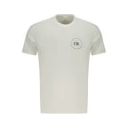 Calvin Klein Bianco Cotton Men T-Shirt