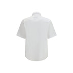 Versace Jeans White Cotton Shortsleeve Shirt