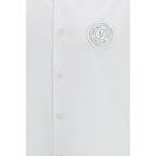 Versace Jeans White Cotton Shortsleeve Shirt