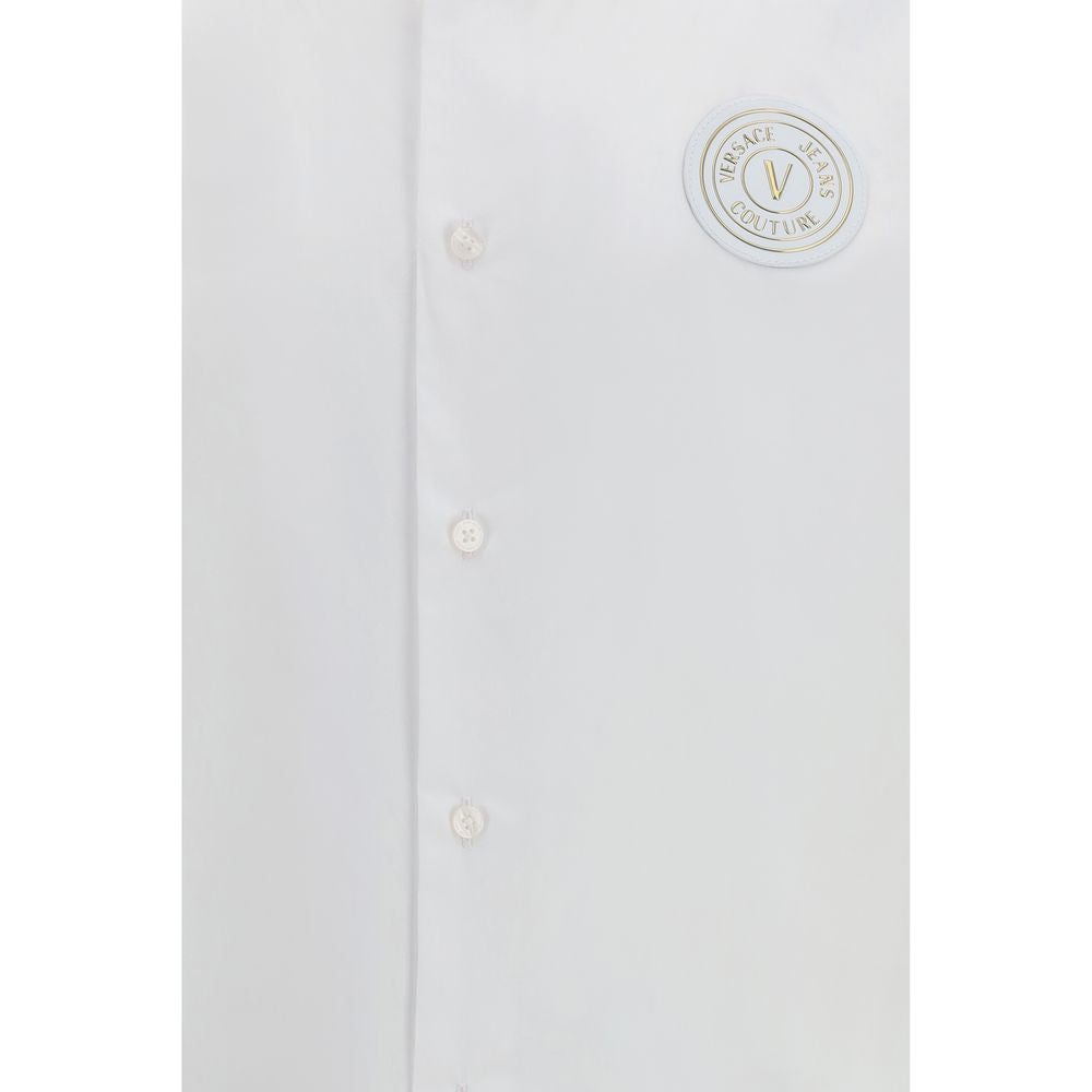 Versace Jeans White Cotton Shirt