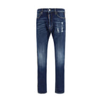 Dsquared² Blue Cotton Jeans Denim