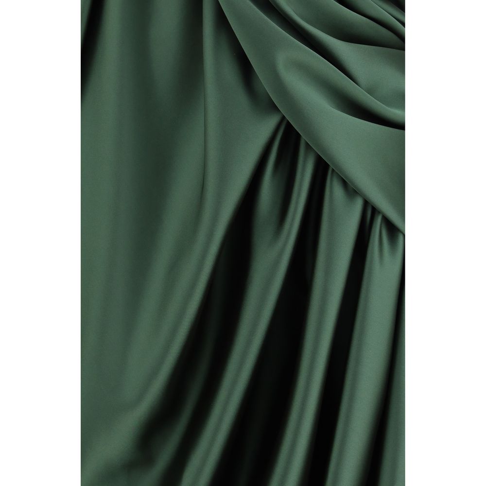 Vivienne Westwood Bicolor Polyester Casual Dress