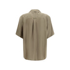 Saint Laurent Multicolor Silk Pattern Shirt