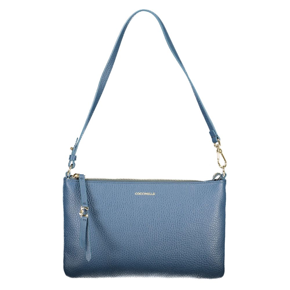 Coccinelle Blu Leather Woman Bag
