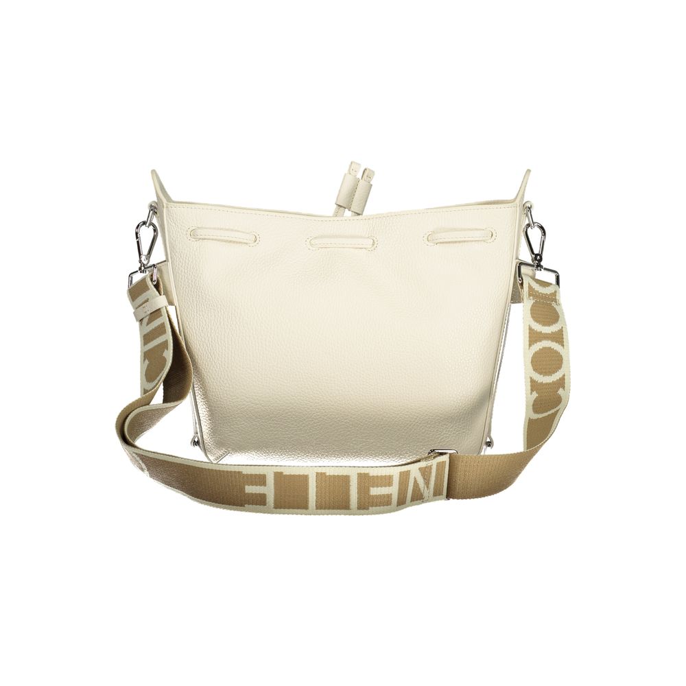Coccinelle Bianco Leather Women Handbag