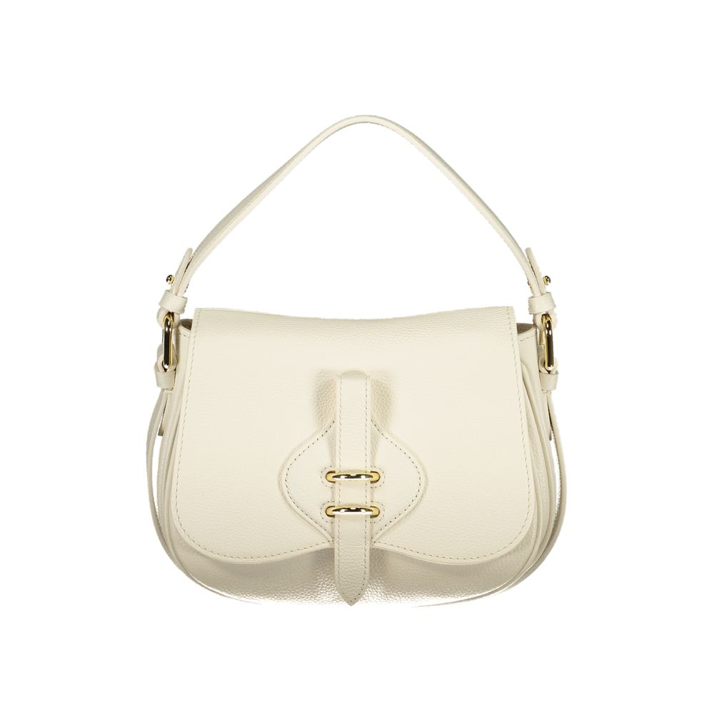 Coccinelle Bianco Leather Women Handbag