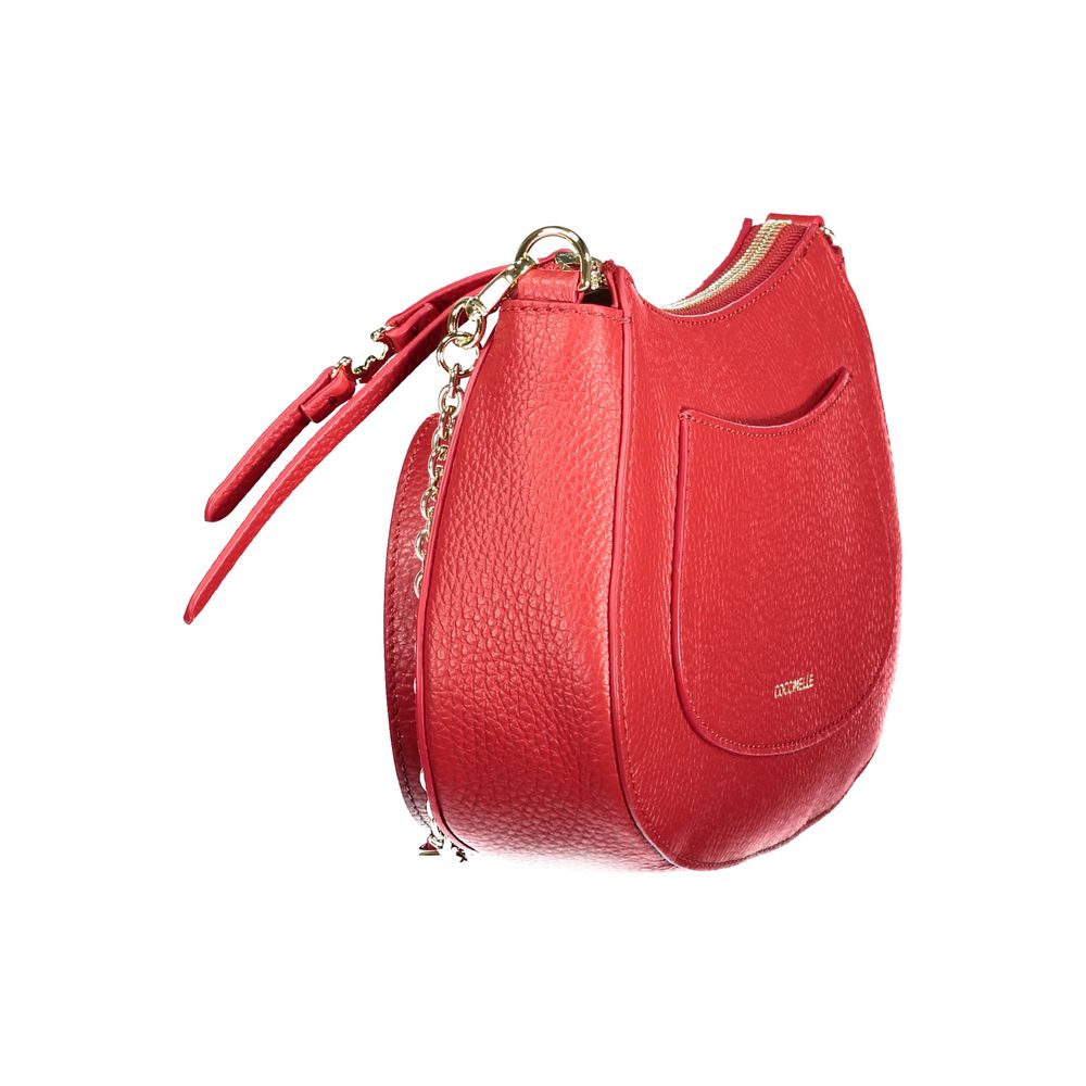 Coccinelle Red Leather Women Handbag