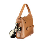 Coccinelle Marrone Leather Women Handbag