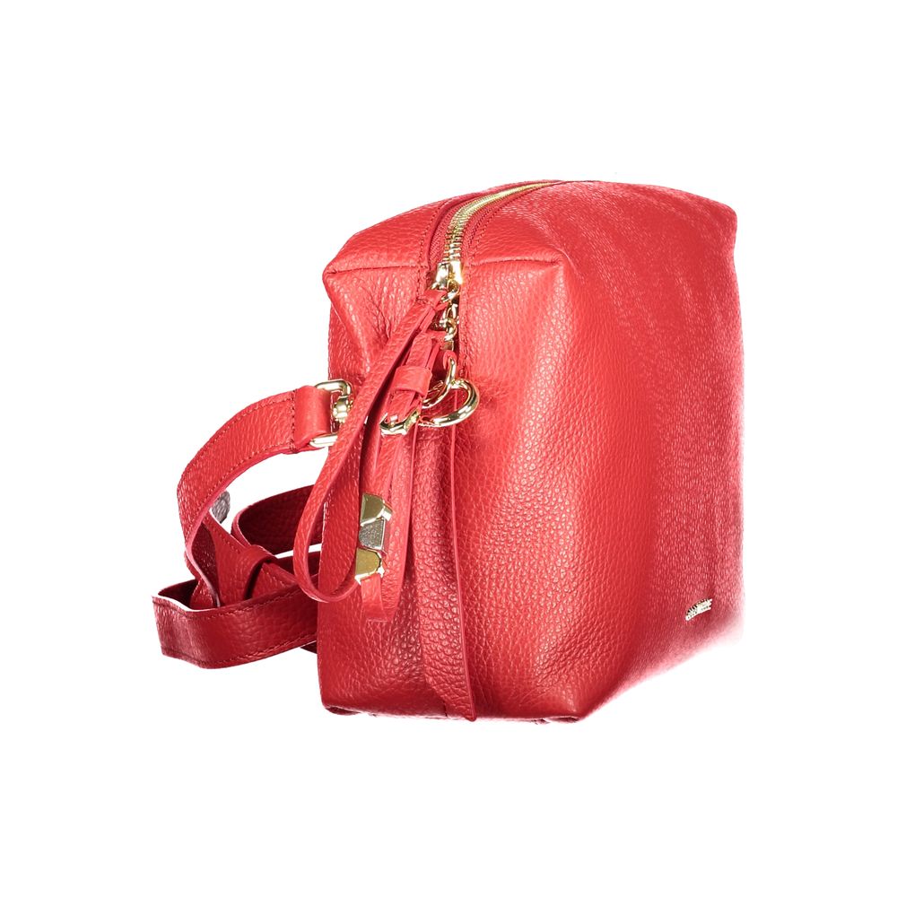 Coccinelle Rosso Leather Women Handbag