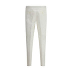 Brioni White Linen Pants