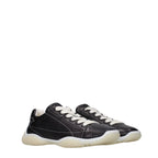 Prada Black Leather Sneakers