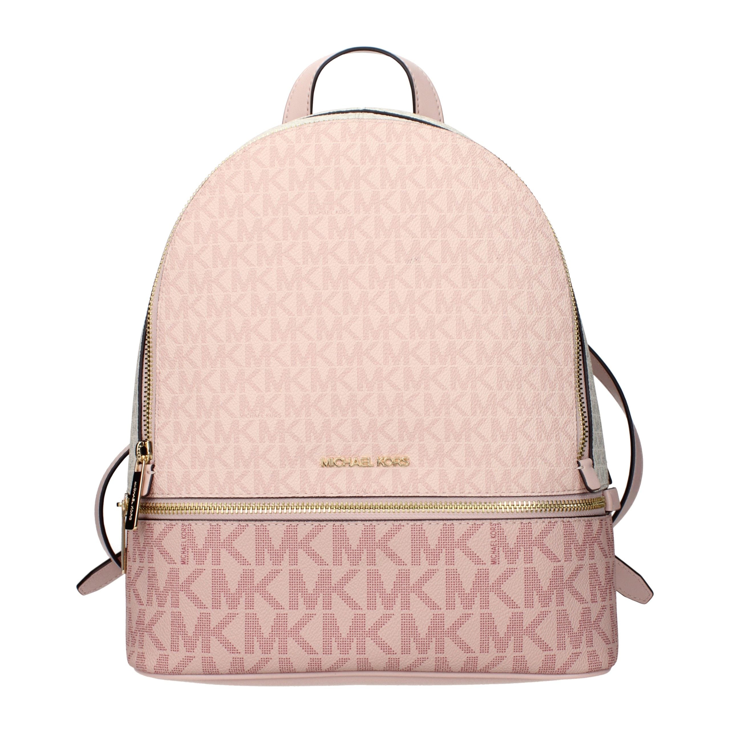 Michael Kors Pink Fabric Backpack