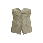 Forte_Forte Gold Cotton T-Shirt