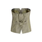 Forte_Forte Gold Cotton T-Shirt