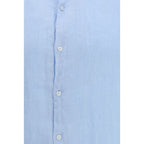Brooksfield Blue Linen Shirt