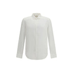 Brooksfield White Linen Dress Shirt