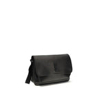 Saint Laurent Black Calf Leather Bos Taurus Shoulder Bag