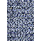 Gucci Blue Cotton Mini Skirt