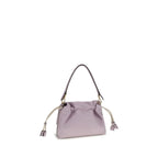 Fendi Purple Calf Leather Bos Taurus Shoulder Bag