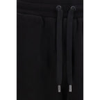 Dolce & Gabbana Black Cotton Casual Pants