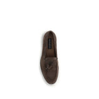 Fratelli Rossetti Brown Calf Leather Bos Taurus Slip-On Loafers