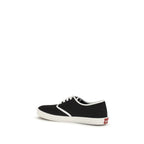 Prada Black Cotton Athletic Sneakers