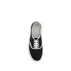 Prada Black Cotton Athletic Sneakers