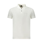 Hugo Boss Bianco Cotton Men Polo