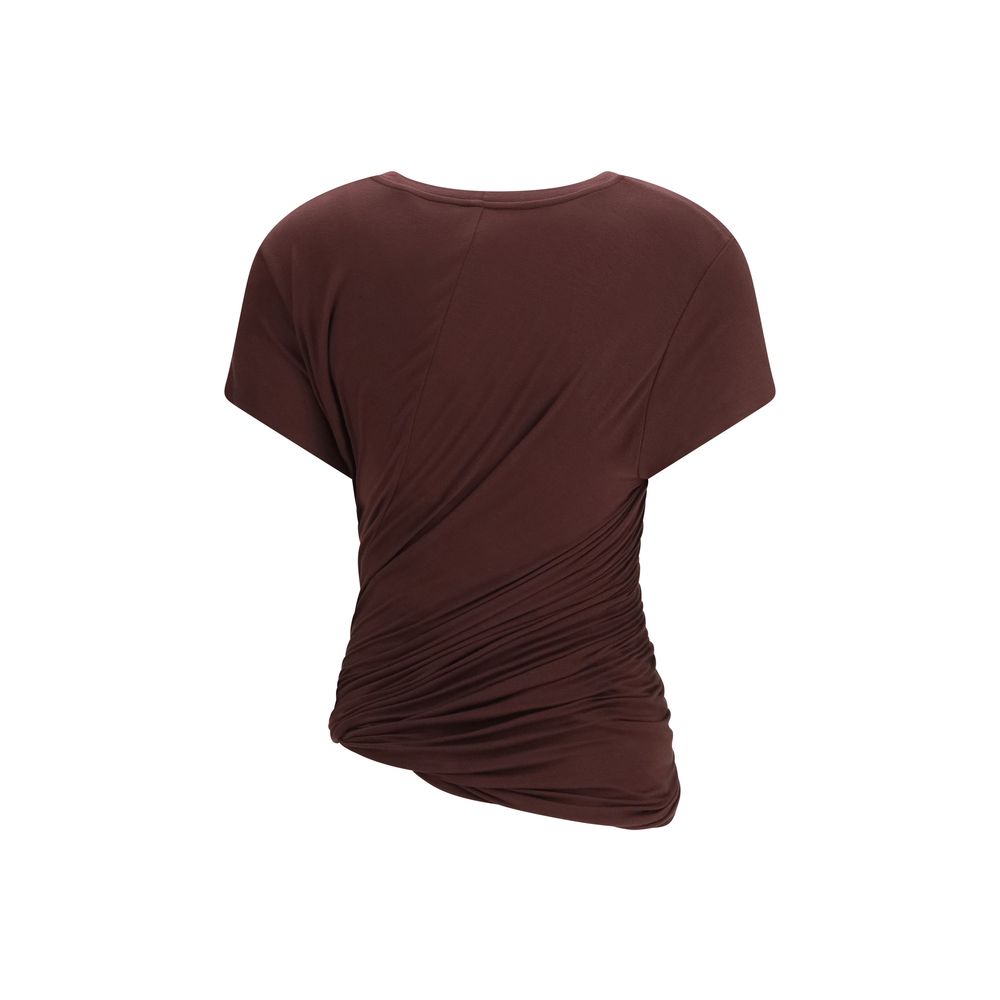 Magda Butrym Brown Cotton T-Shirt