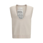 Extreme Cashmere Beige Cashmere Sweatshirt