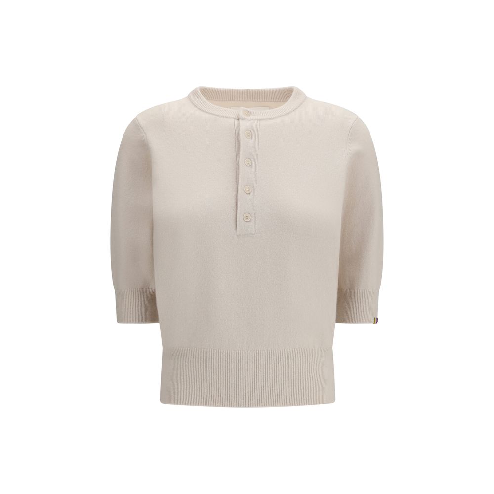 Extreme Cashmere Beige Cashmere Sweater
