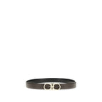 Ferragamo Brown Calf Leather Bos Taurus Regular Belt