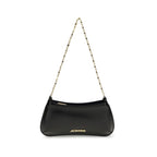 Jacquemus Black Calf Leather Bos Taurus Shoulder Bag