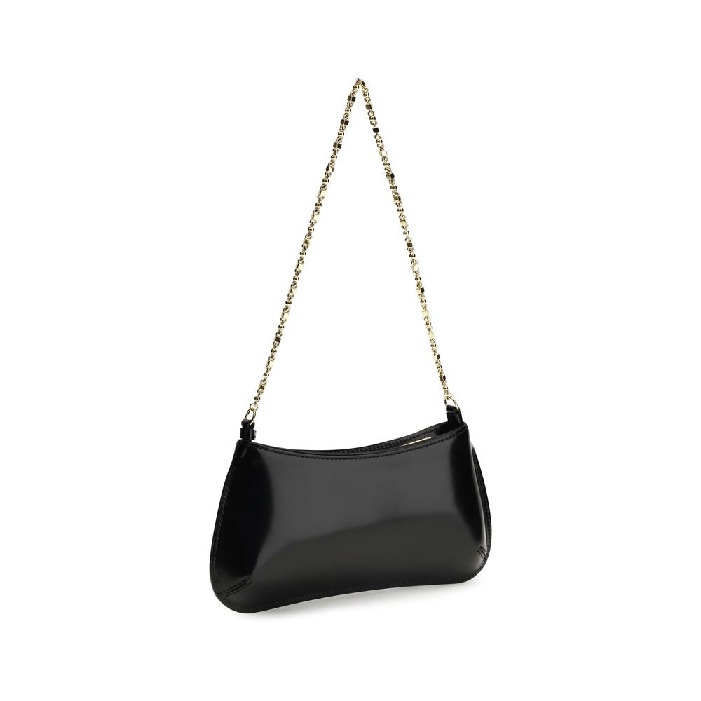 Jacquemus Black Calf Leather Bos Taurus Shoulder Bag