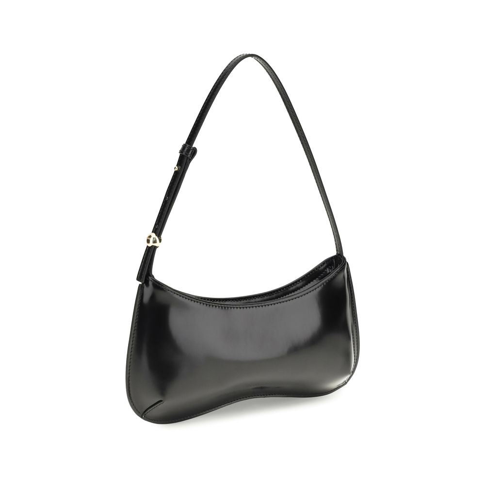 Jacquemus Black Calf Leather Bos Taurus Shoulder Bag