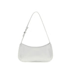 Jacquemus White Calf Leather Bos Taurus Shoulder Bag