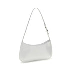 Jacquemus White Calf Leather Bos Taurus Shoulder Bag