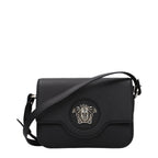 Versace Black Leather Crossbody Bag