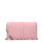 Versace Pink Leather Shoulder Bag