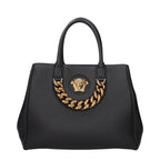 Versace Black Leather Handbag